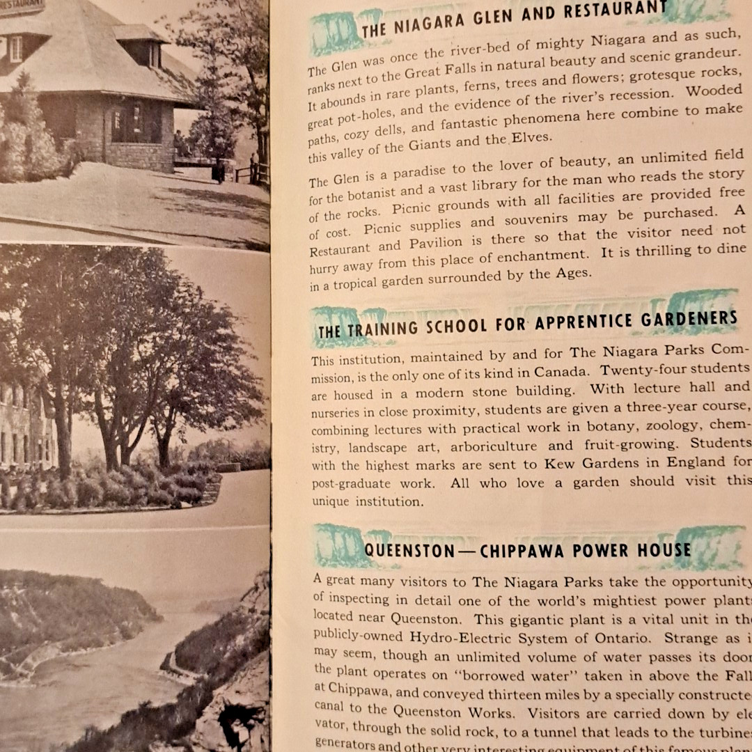 The Niagara Parks Commission Niagara Falls Canada Circa 1930s McQuesten Chairman