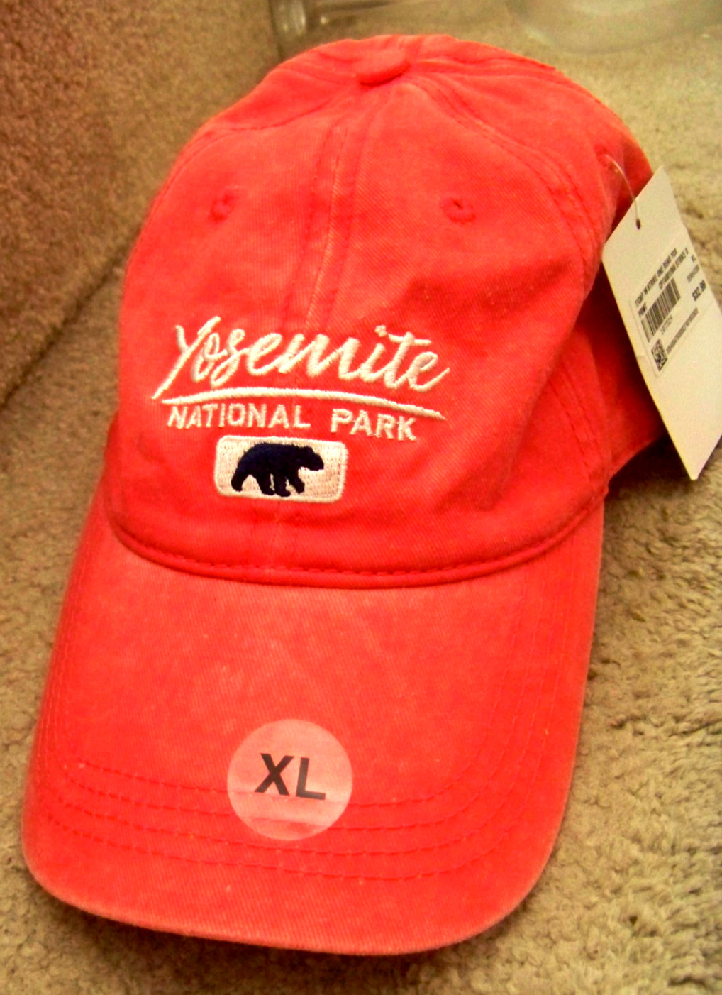 Yosemite National Park hat cap adjustable strap adult FREE S&H c46947