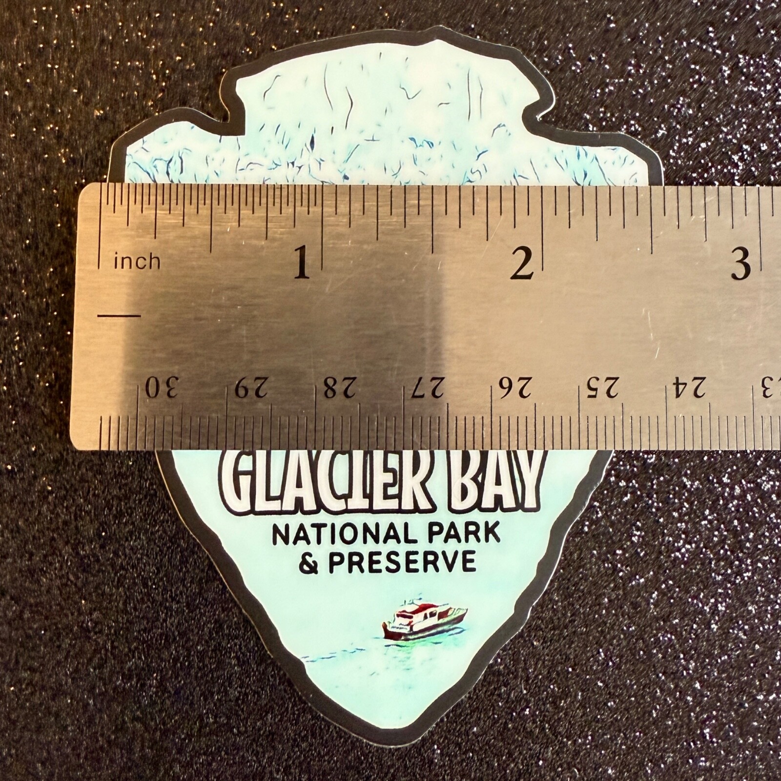 Glacier Bay National Park & Preserve Weatherproof Vinyl Sticker