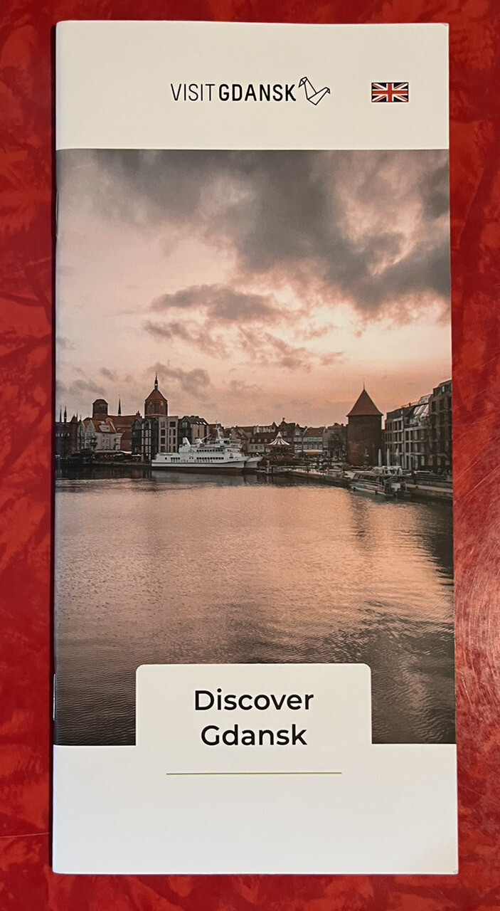 GDANSK POLAND 36-PAGE TRAVEL BROCHURE – ENGLISH