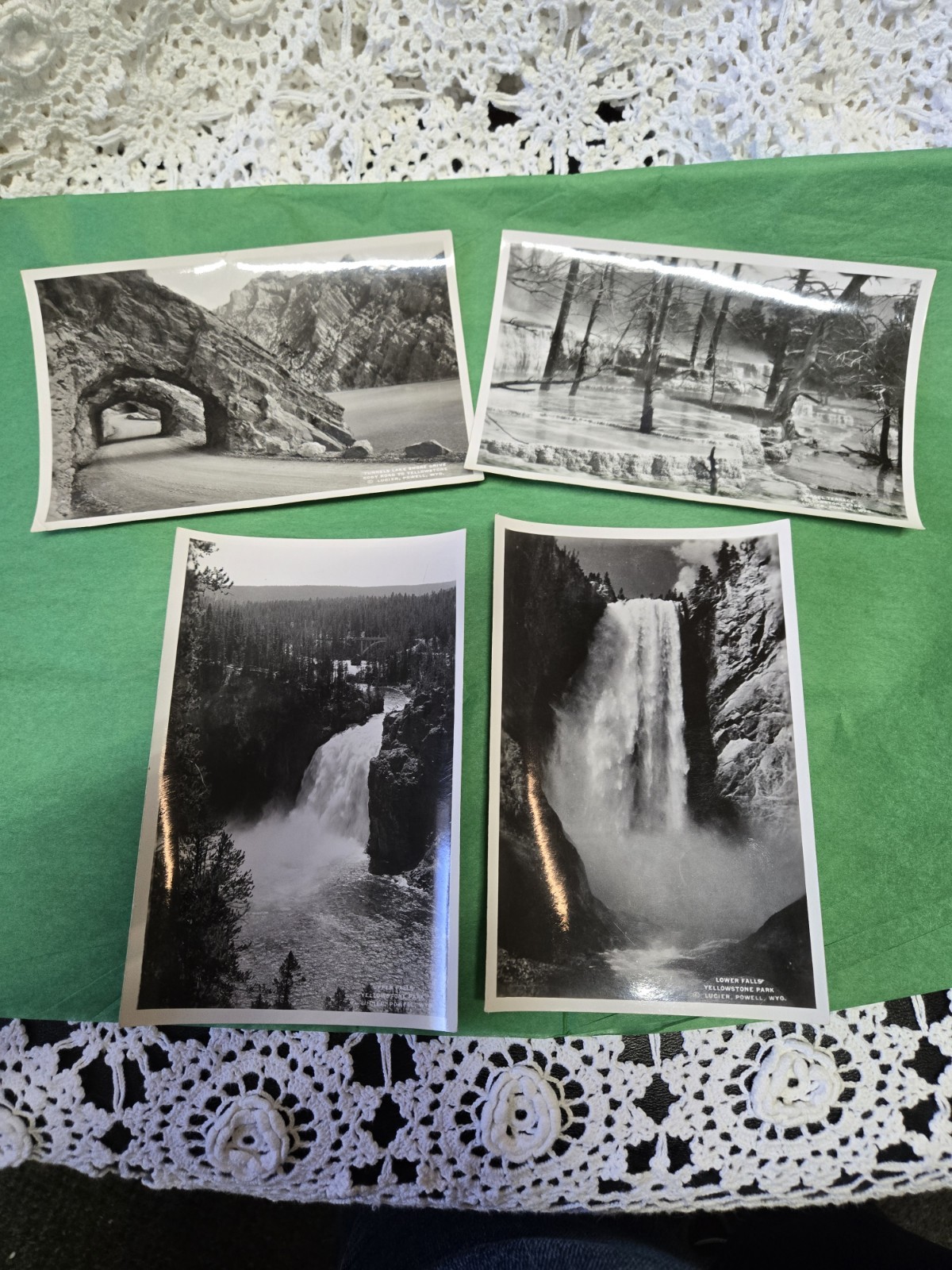 YELLOWSTONE NATIONAL PARK 29 photographs c1945 views B&W 4 x 6