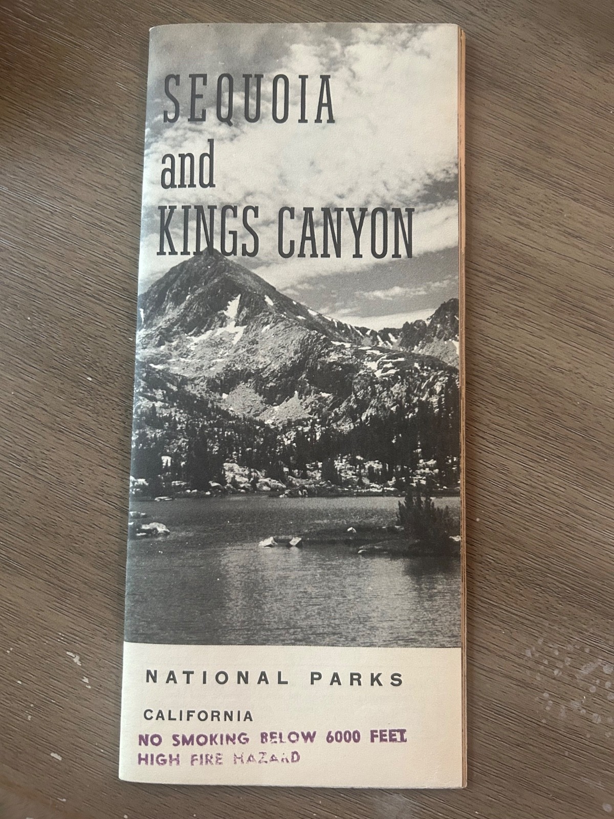 Lot of 3 Vtg Nat’l Park Brochures 58-60 Grand Canyon, Sequoia, Petrified Forest