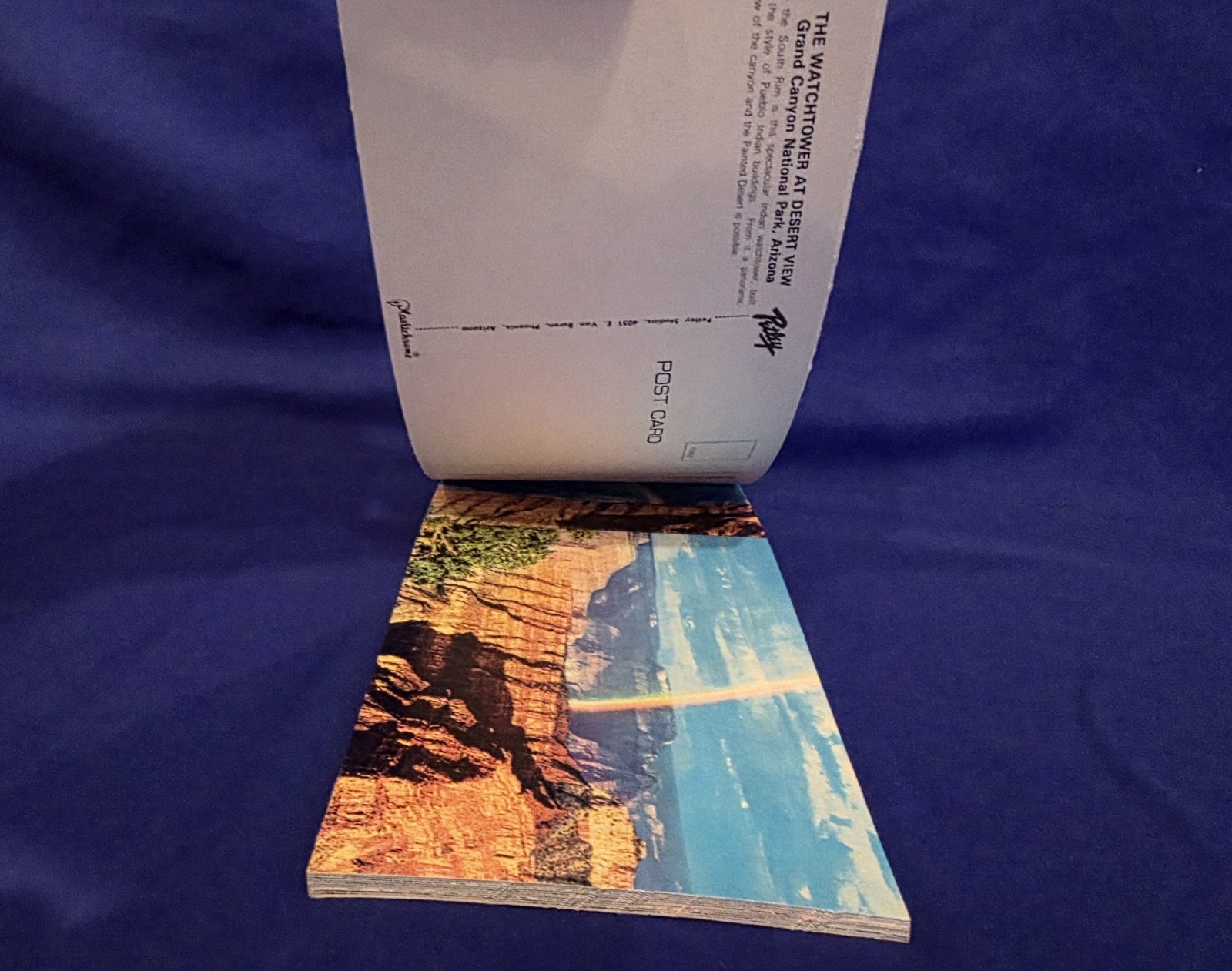 Vintage Grand Canyon Postcard Album Book Of 20 Tourist Souvenir