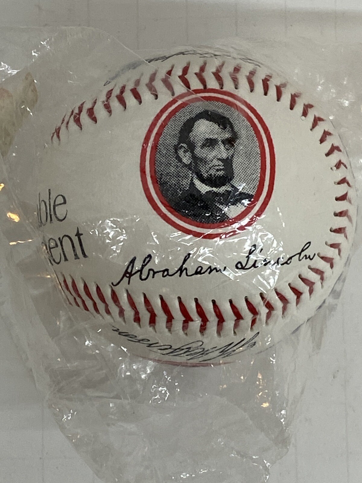 Mount Rushmore MVP Most Valuable President Souvenir Baseball From RPG, Inc.