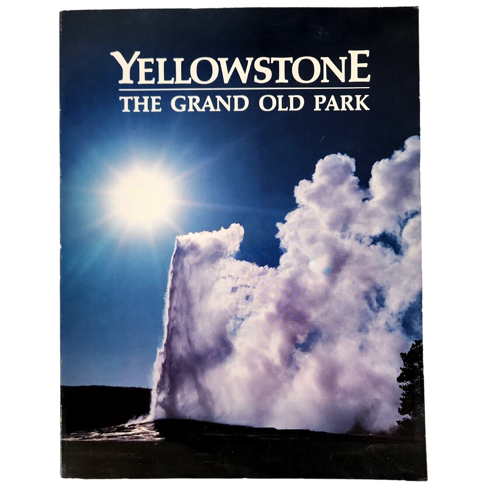 Yellowstone Grand Old Park Book Adam Randolph Collings Illustrated Photos .