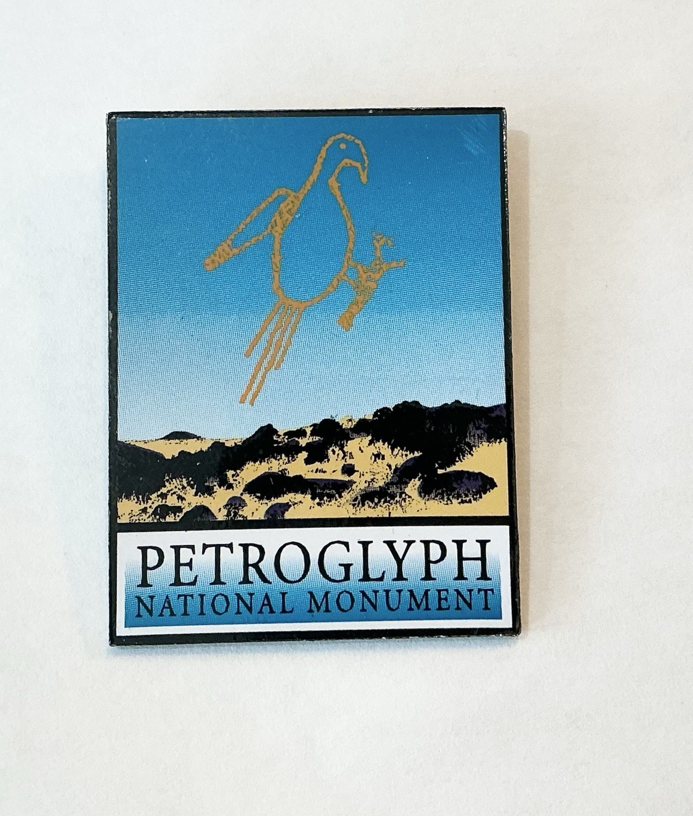 Petroglyh National Monument Pin Southwest Parks And Monuments Assoc. New Mexico