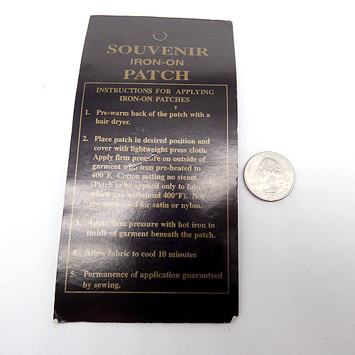 Rocky Mountain National Park 5 Inch Souvenir Iron-On Patch NEW Purple Orange
