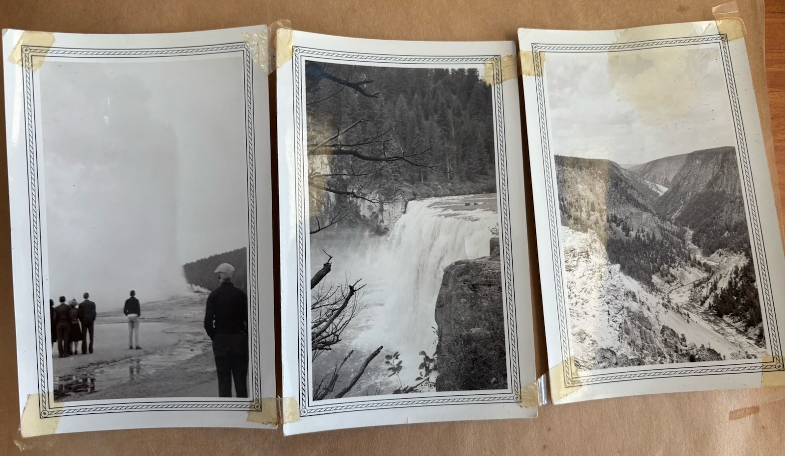“My Western Trip” National Park 1940 Travel Journal with Postcards & Photos