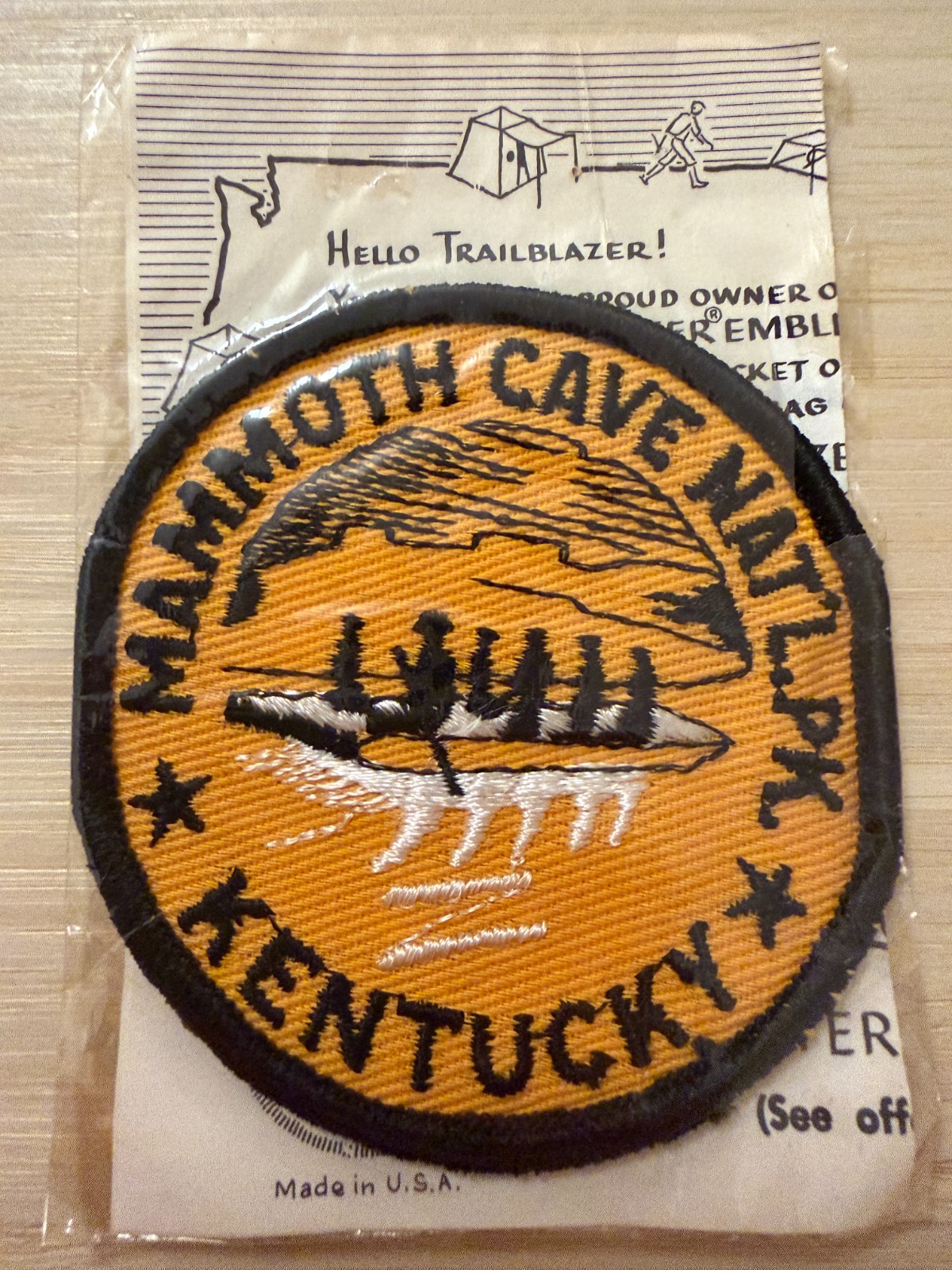 Mammoth Cave National Park Kentucky Vintage Original Packaging NOS
