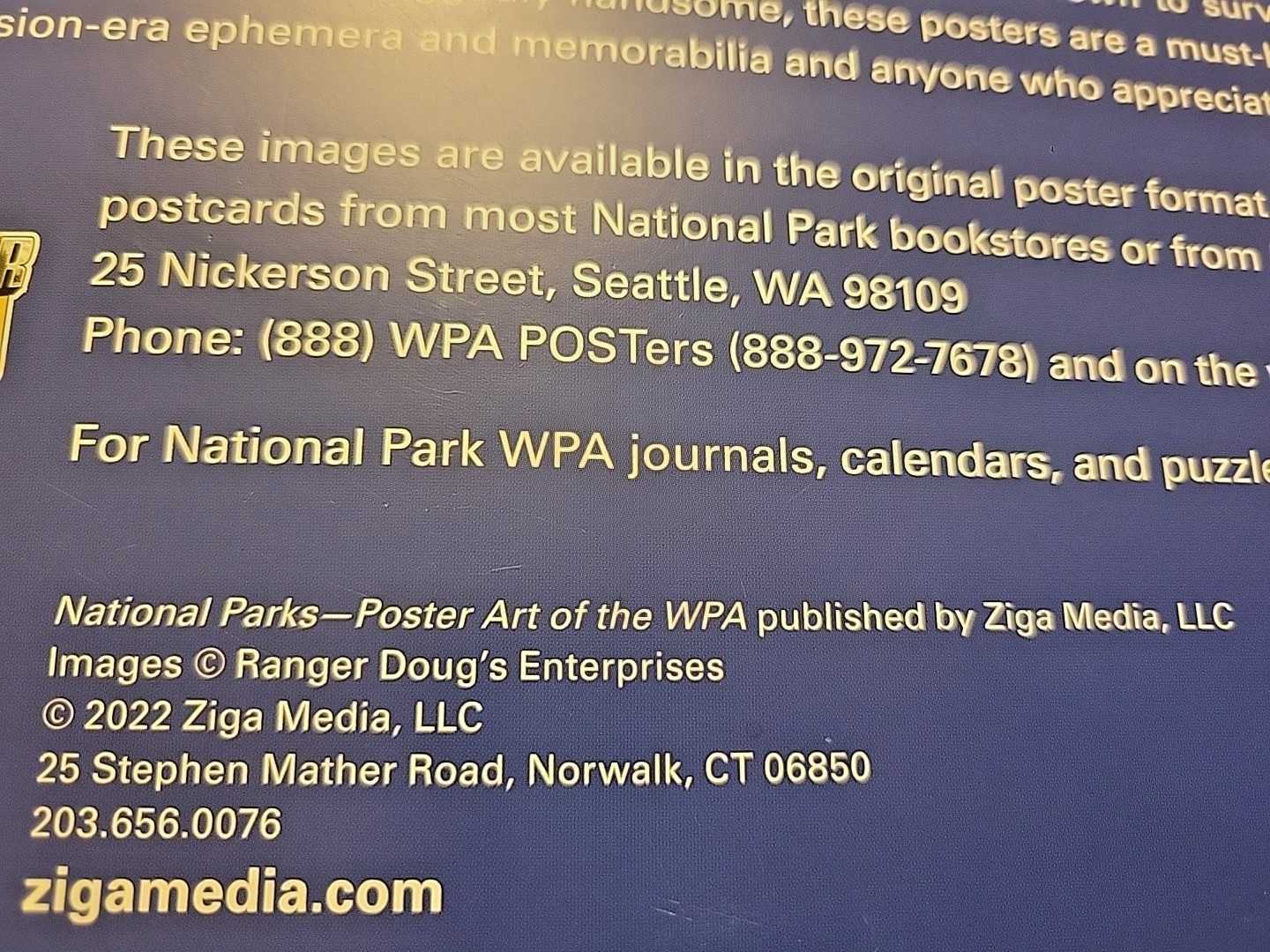 2023 NATIONAL PARKS POSTER ART OF THE WPA OVERSIZE WALL CALENDAR 19″x13.5″ READ