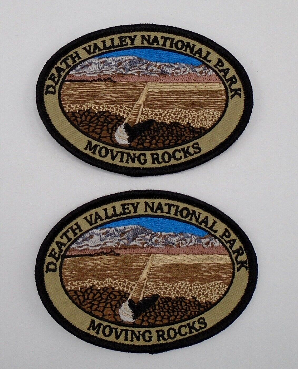 California Death Valley National Park Patch Set of 2 Iron On Sew On Hiking Camp