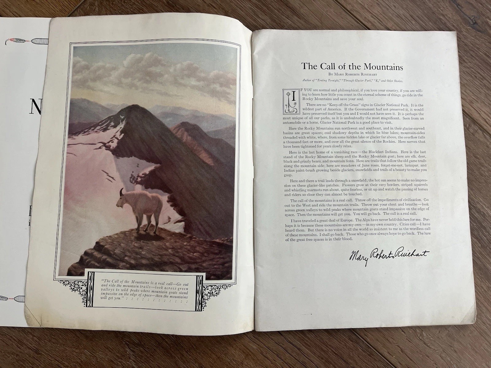 Travel Brochures Glacier National Park And The Storied Northwest