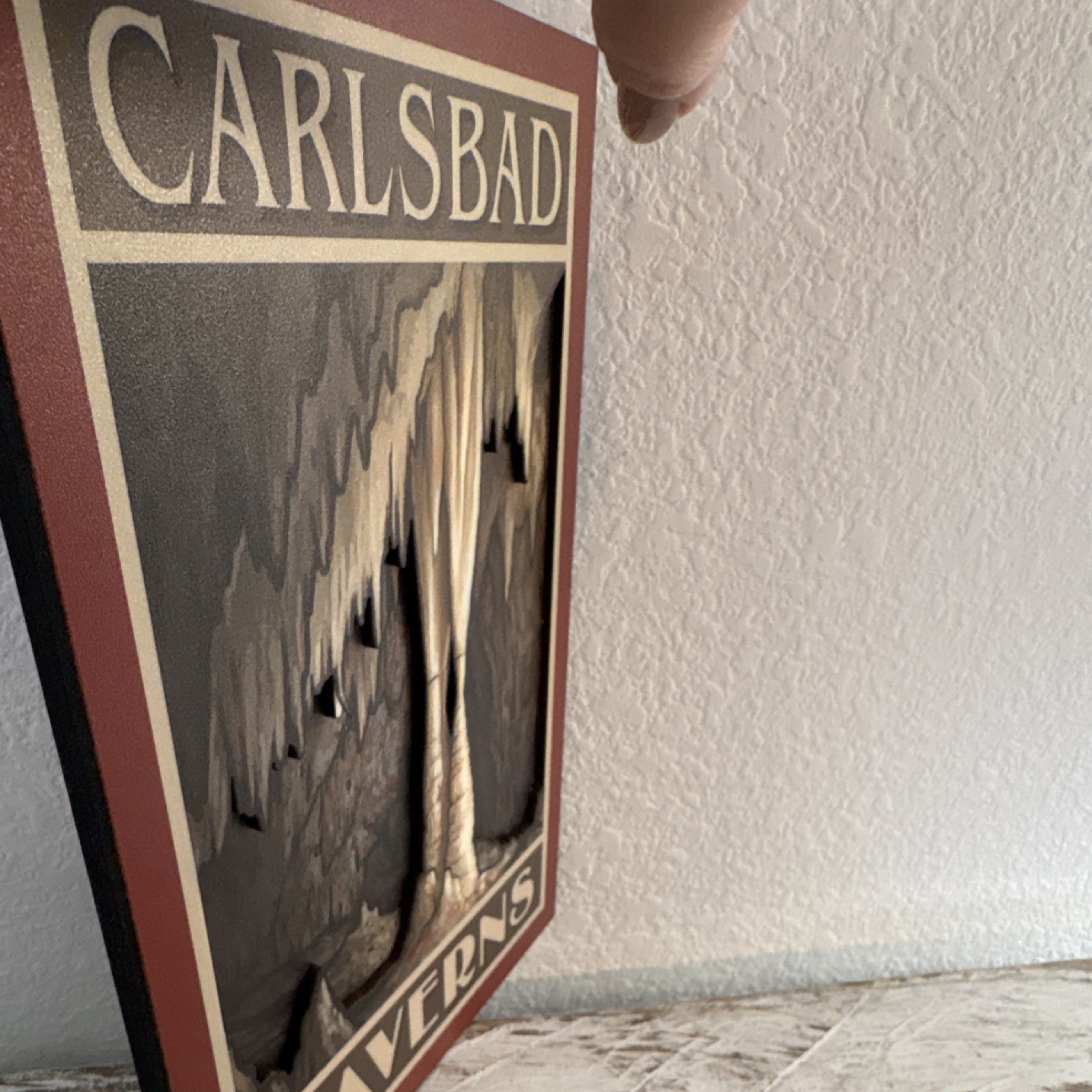 Carlsbad Caverns National Park Collectible Plaque Wall Art National Parks Theme