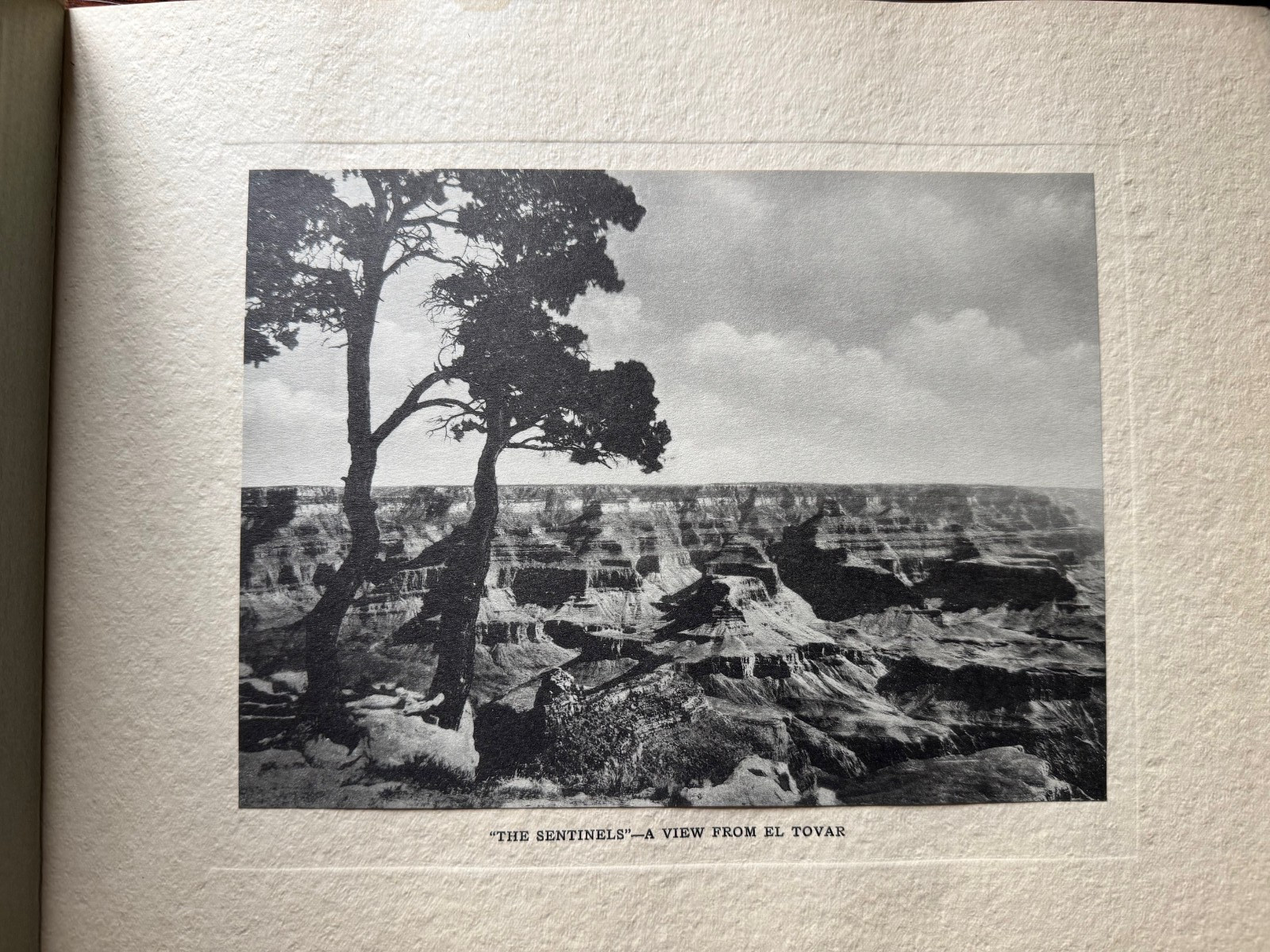 *SCARCE* GRAND CANYON NATIONAL PARK in PHOTOGRAVURE by FRED HARVEY, EL TOVAR