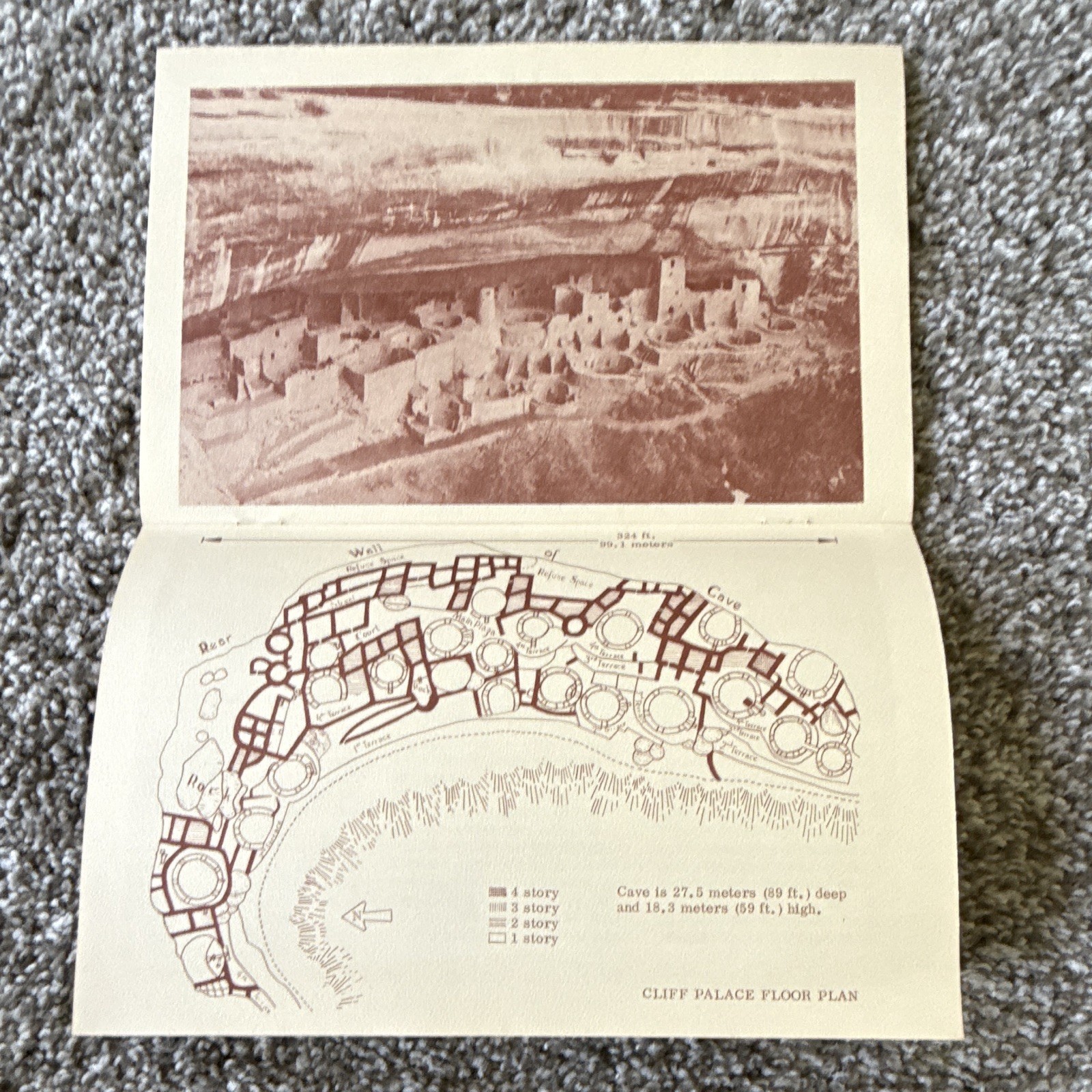 13 Mesa Verde & Rocky Mountain National Parks Fold-Out Maps/Brochures from 1977