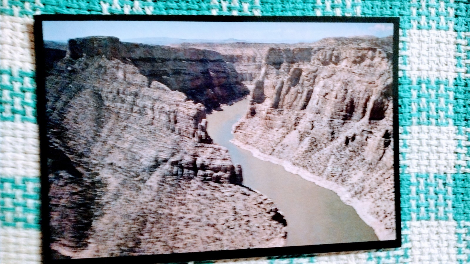 POST CARD BIGHORN CANYON RECREATION AREA FORT SMITH MONTANA