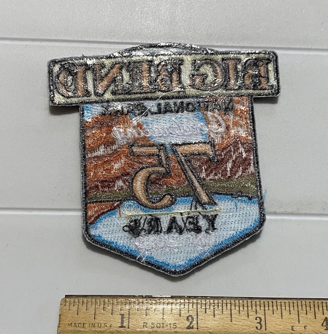 Big Bend National Park Texas 2019 75th Anniversary Souvenir Embroidered Patch