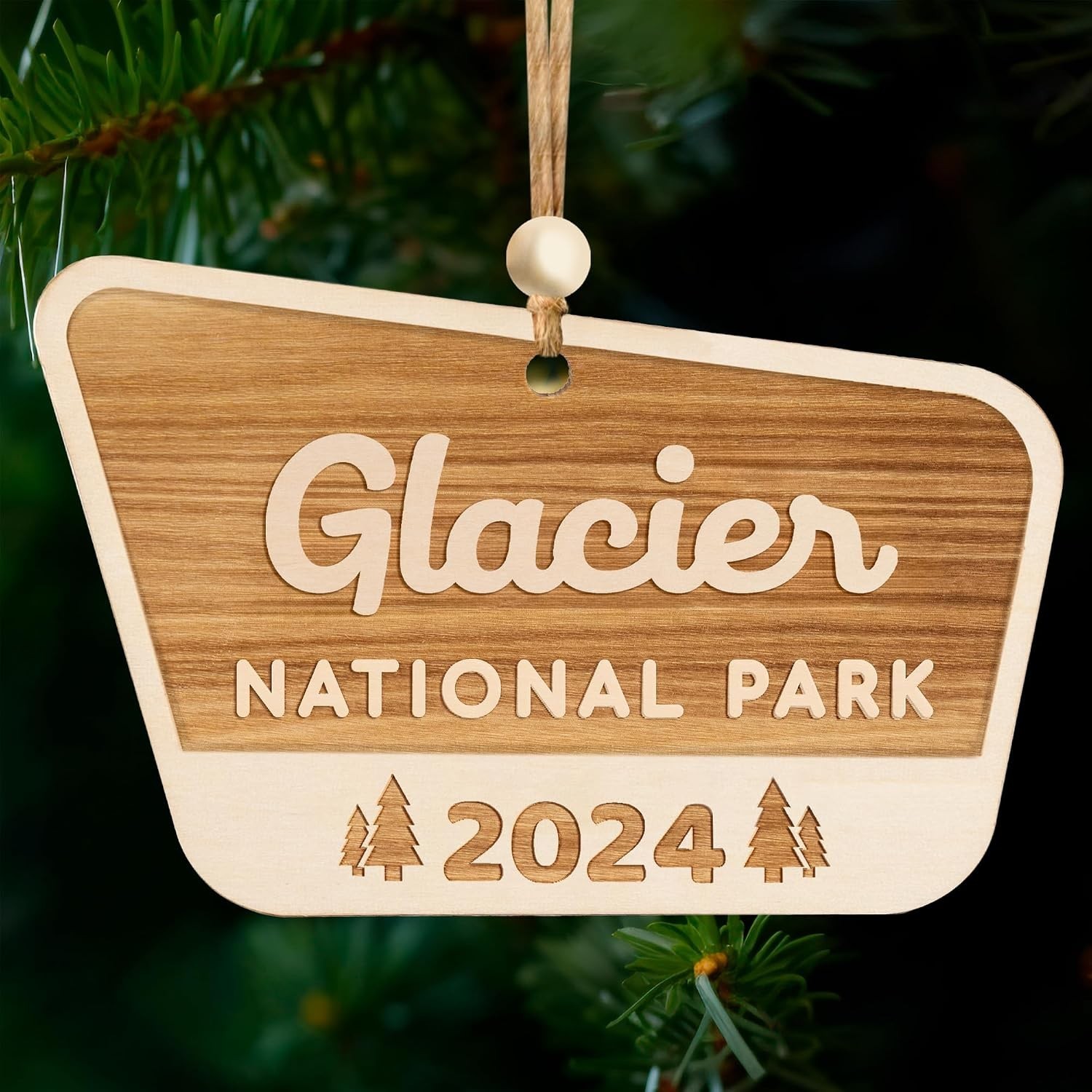 Wood National Park Ornaments, National Park Gifts for Travelers, Decor for C…