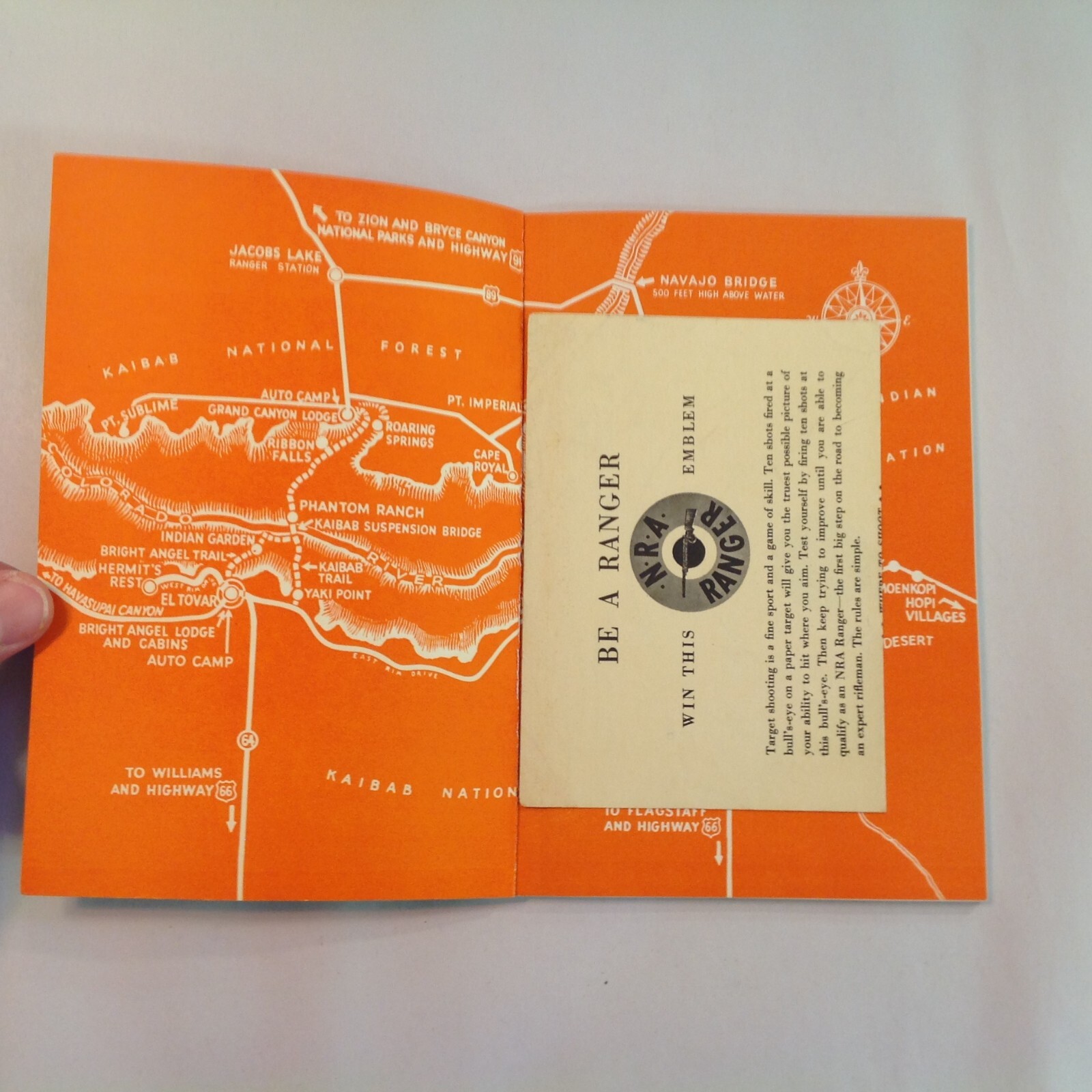 Vintage 1953 Booklet Story of the Grand Canyon How It Was Made Fred Harvey USGS