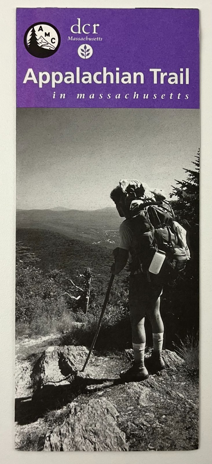 2008 Massachusetts Appalachian Trail Guide Map National Forest Travel Brochure
