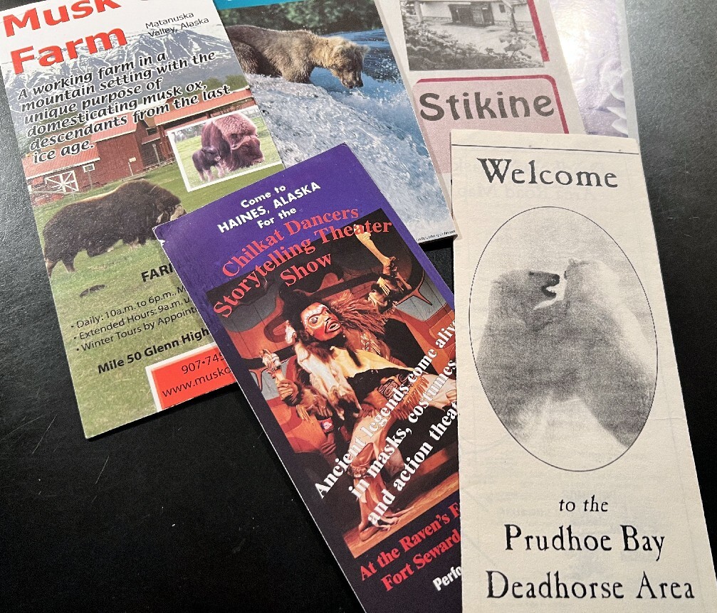 15 Alaska Parks Historic Pamphlets & Handbills Portage Whittier Nenana Skagway+
