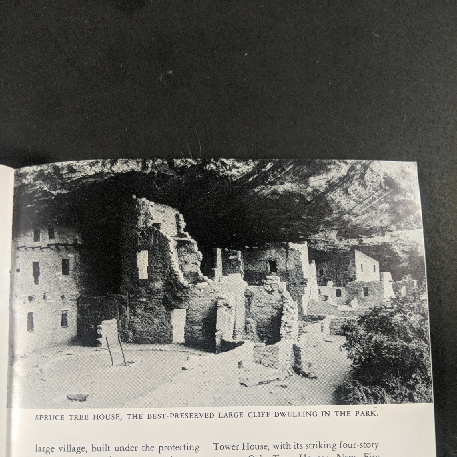 复古 1948 年佛得角国家公园宣传册小册子地图指南信息手册-