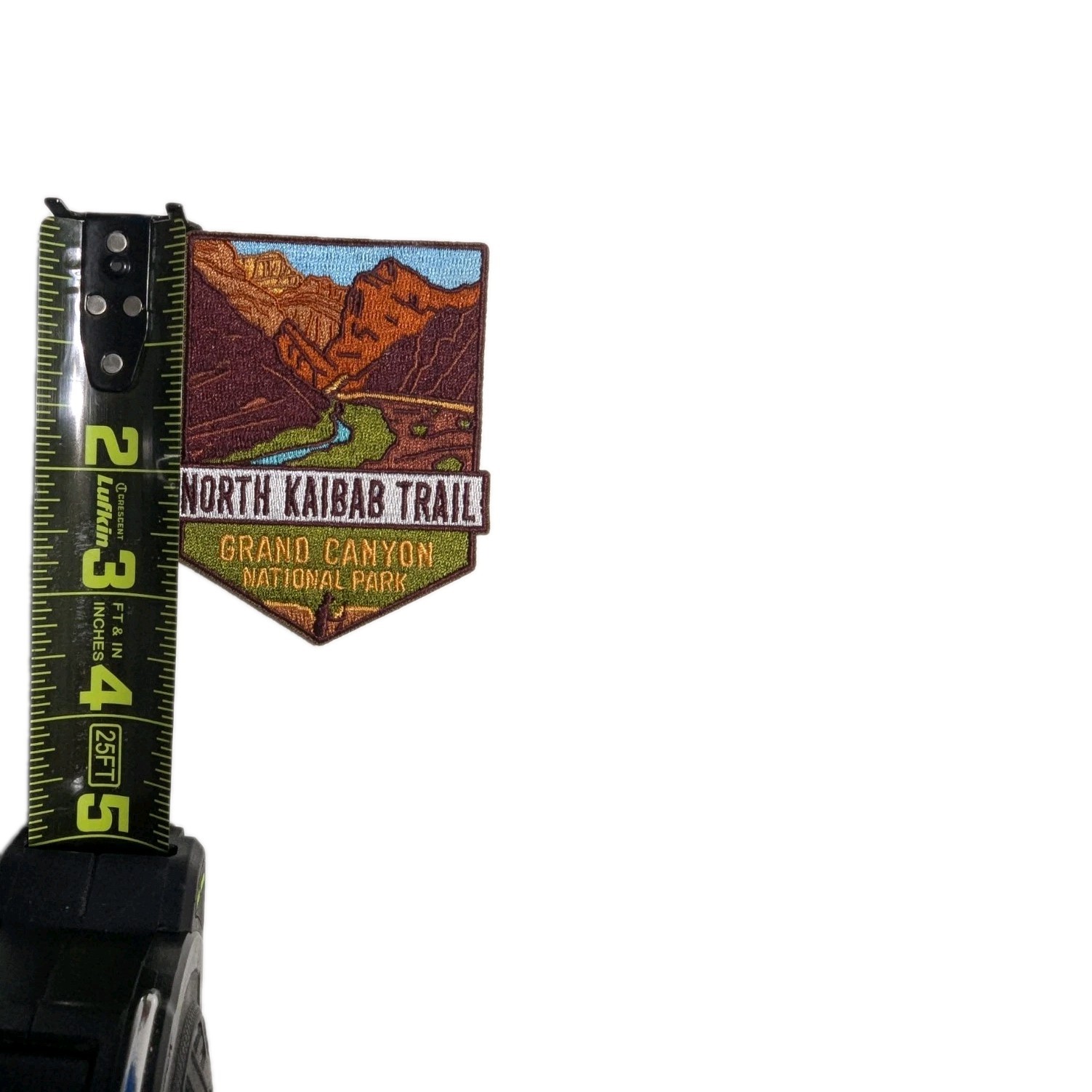Grand Canyon National Park North Kaibab Trail Sew On Badge