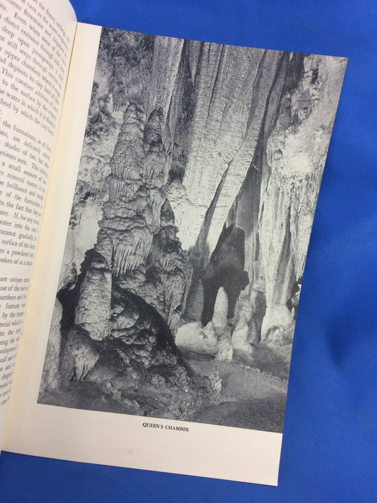 1951 CARLSBAD CAVERNS National Park New Mexico Photo Brochure Vintage Original