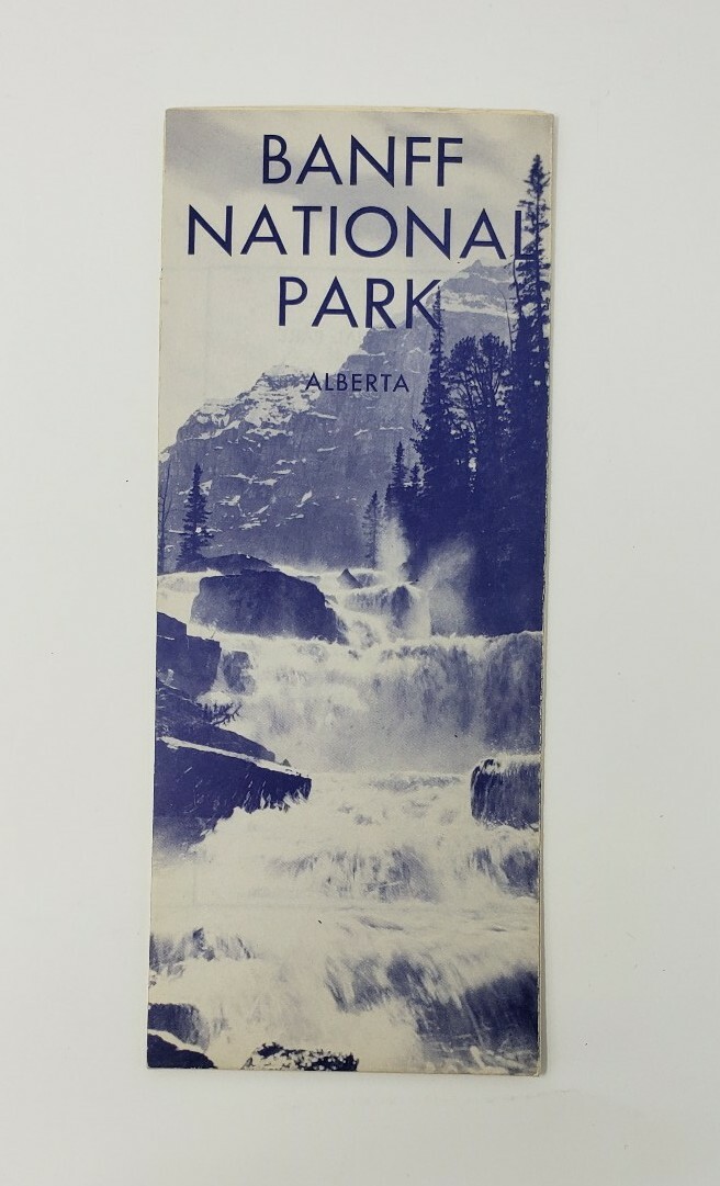 1966 Banff National Park Vintage Brochure – Alberta Canada