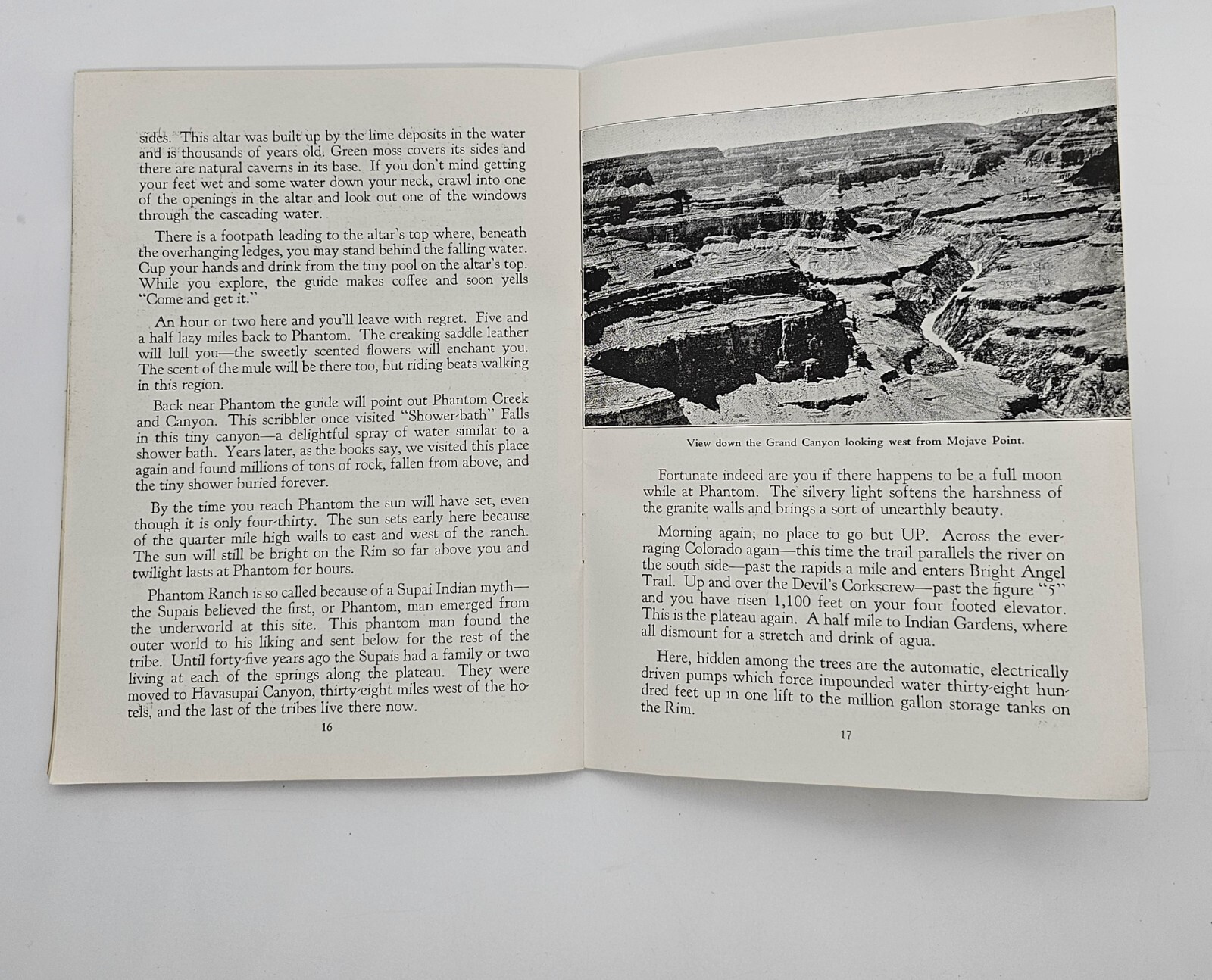 Grand Canyon 3 Booklets 1930s Golly What a Gully; West Rim Drive, Historic Photo