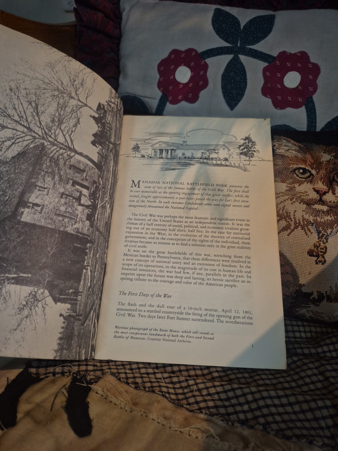 1961 Manassas (Bull Run) Battlefield Park National Park Historic Handbook No. 15