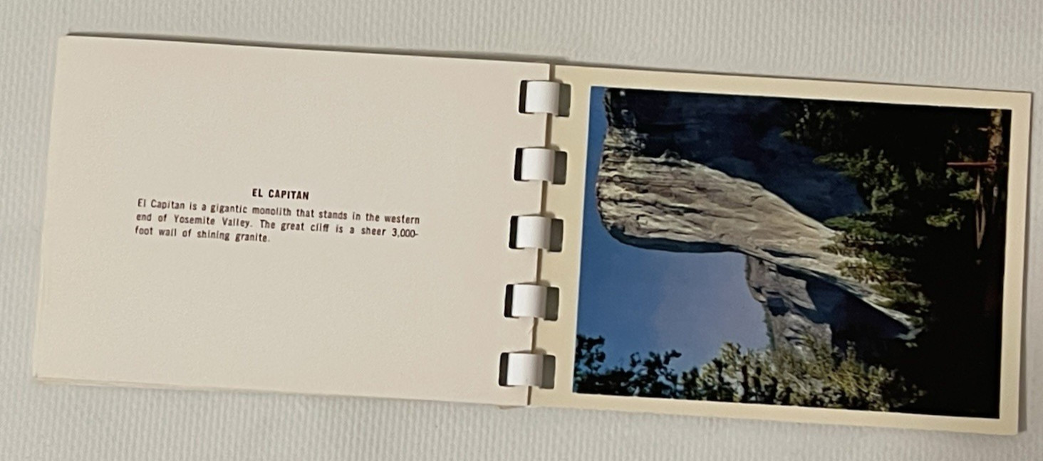 YOSEMITE NATIONAL PARK 10 Color Album Prints Small – 1953 VINTAGE – RARE