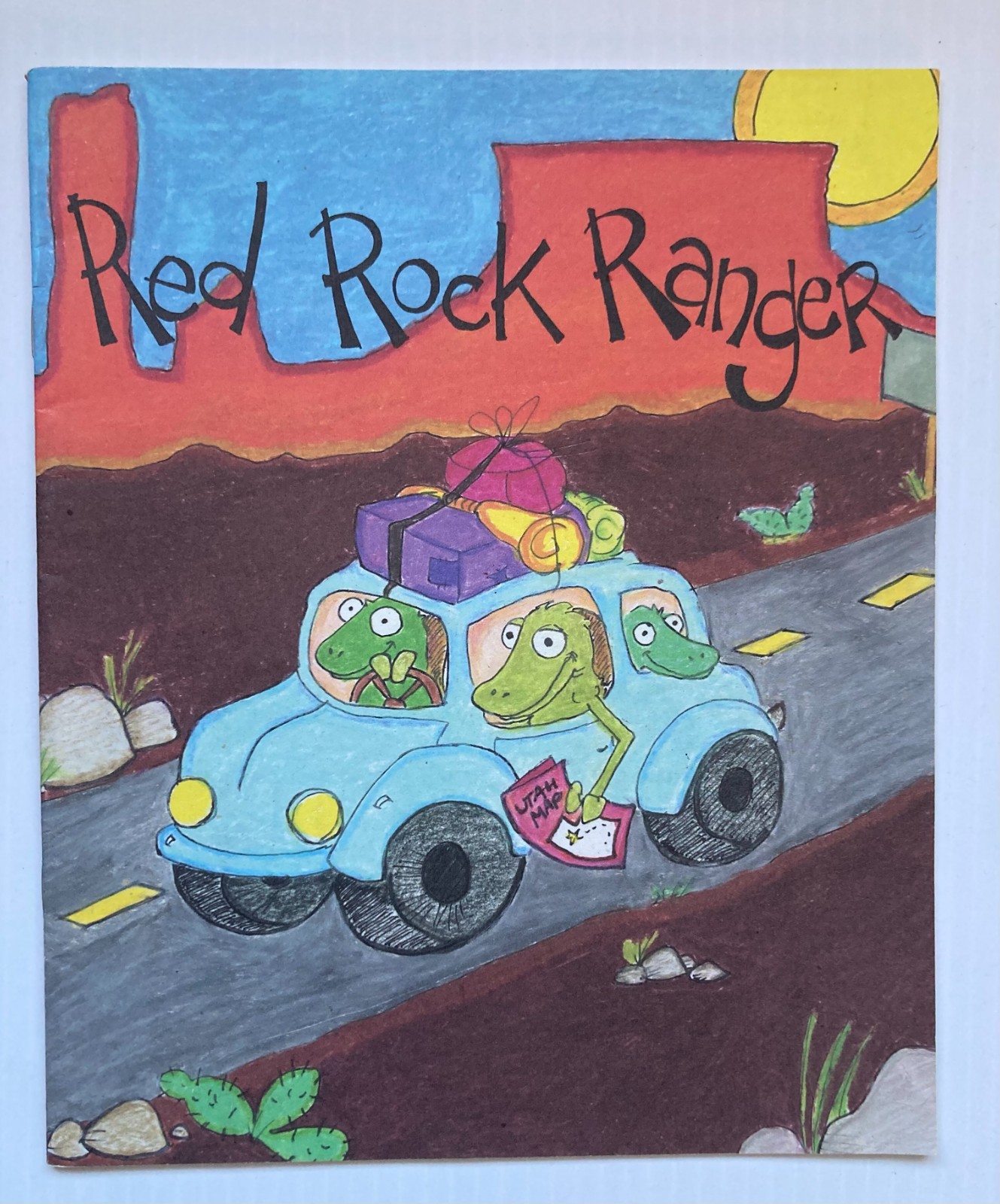 UNIQUE RED ROCK RANGER UTAH NATIONAL STATE PARKS JUNIOR CANYONLANDS PASSPORT