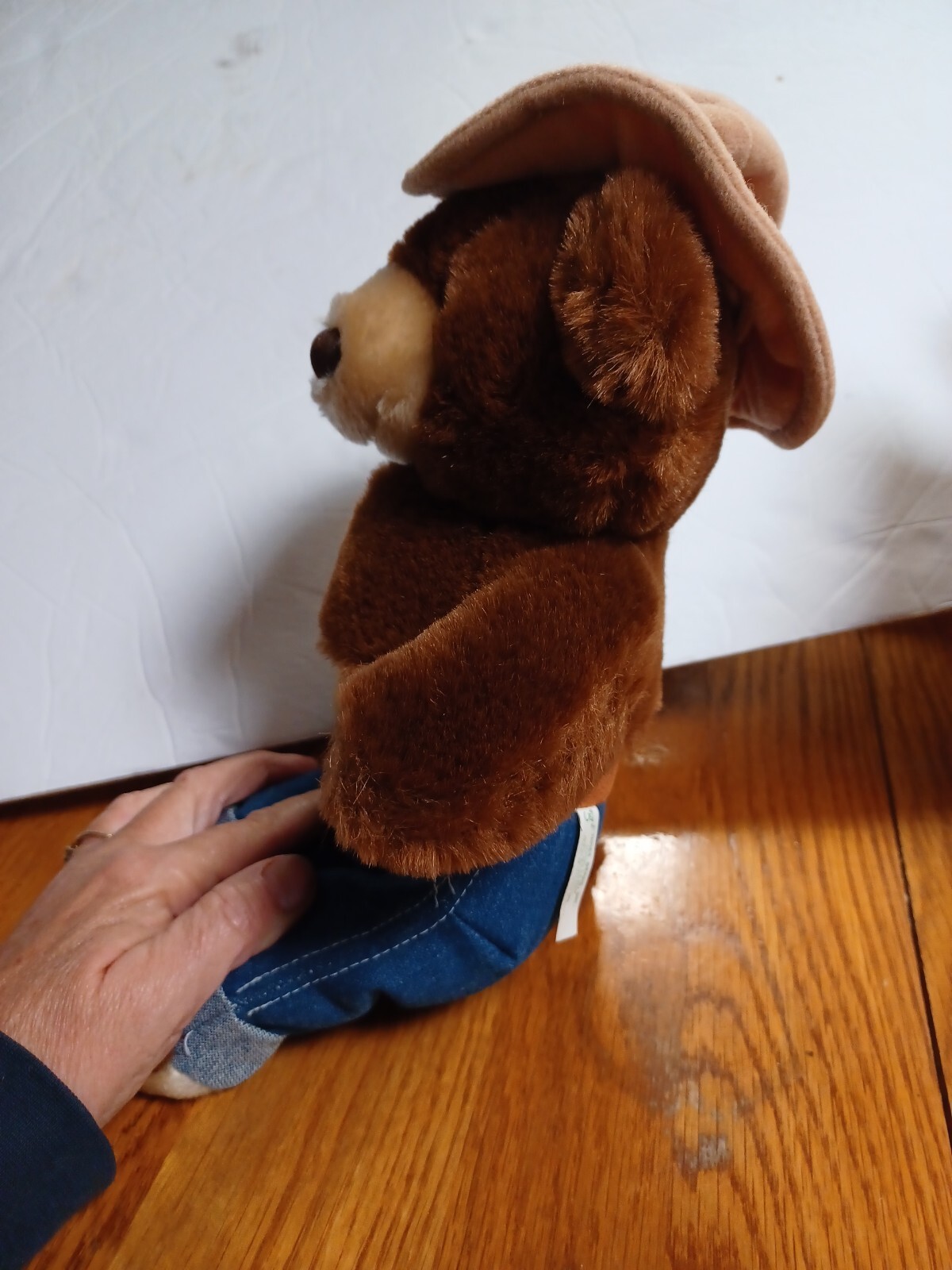 Vintage 1985 Smokey The Bear stuffed animal Three Bears Inc. US Forest Svc. 14″