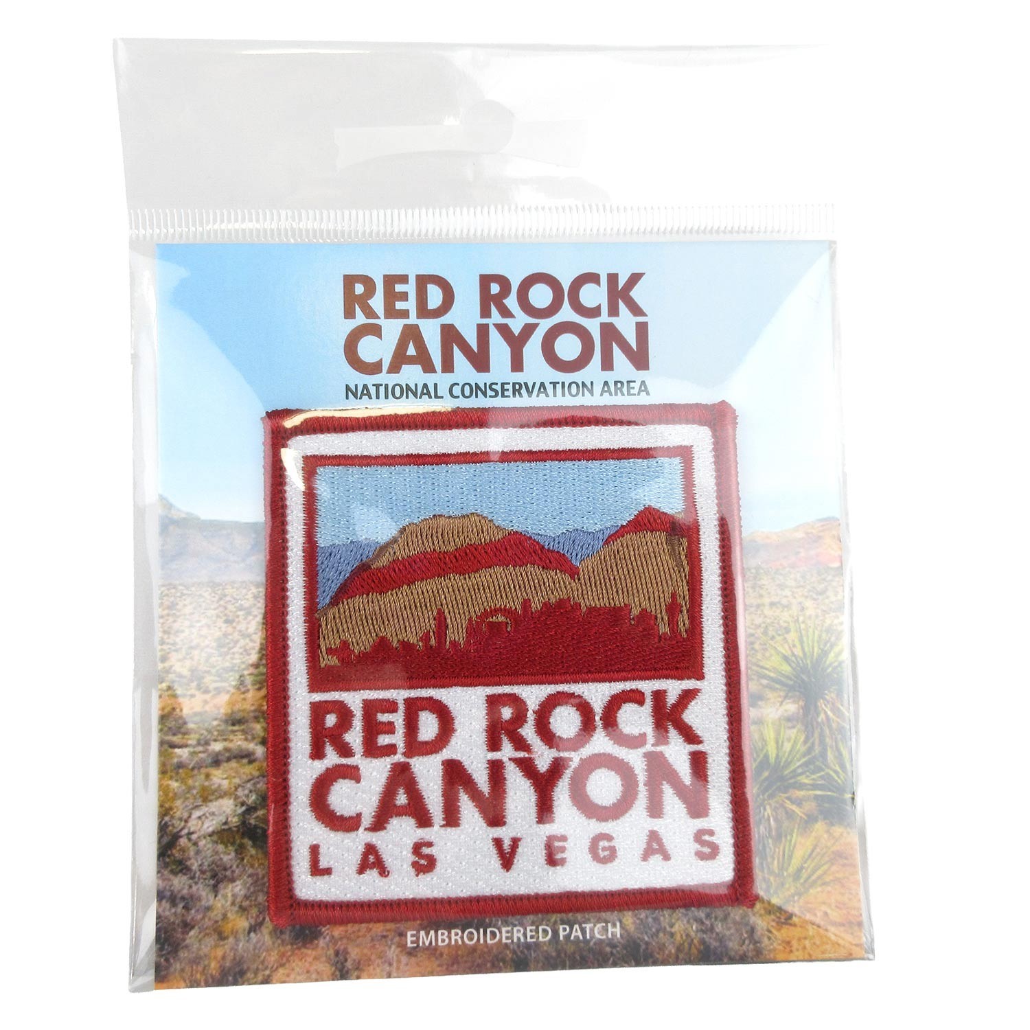 Red Rock Canyon National Park Las Vegas Nevada Embroidered Patch Souvenir