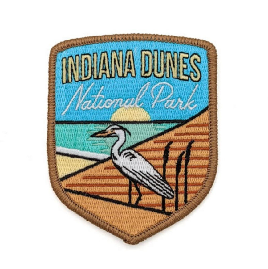 Indiana Dunes National Park Patch Iron-On Applique Souvenir Gift