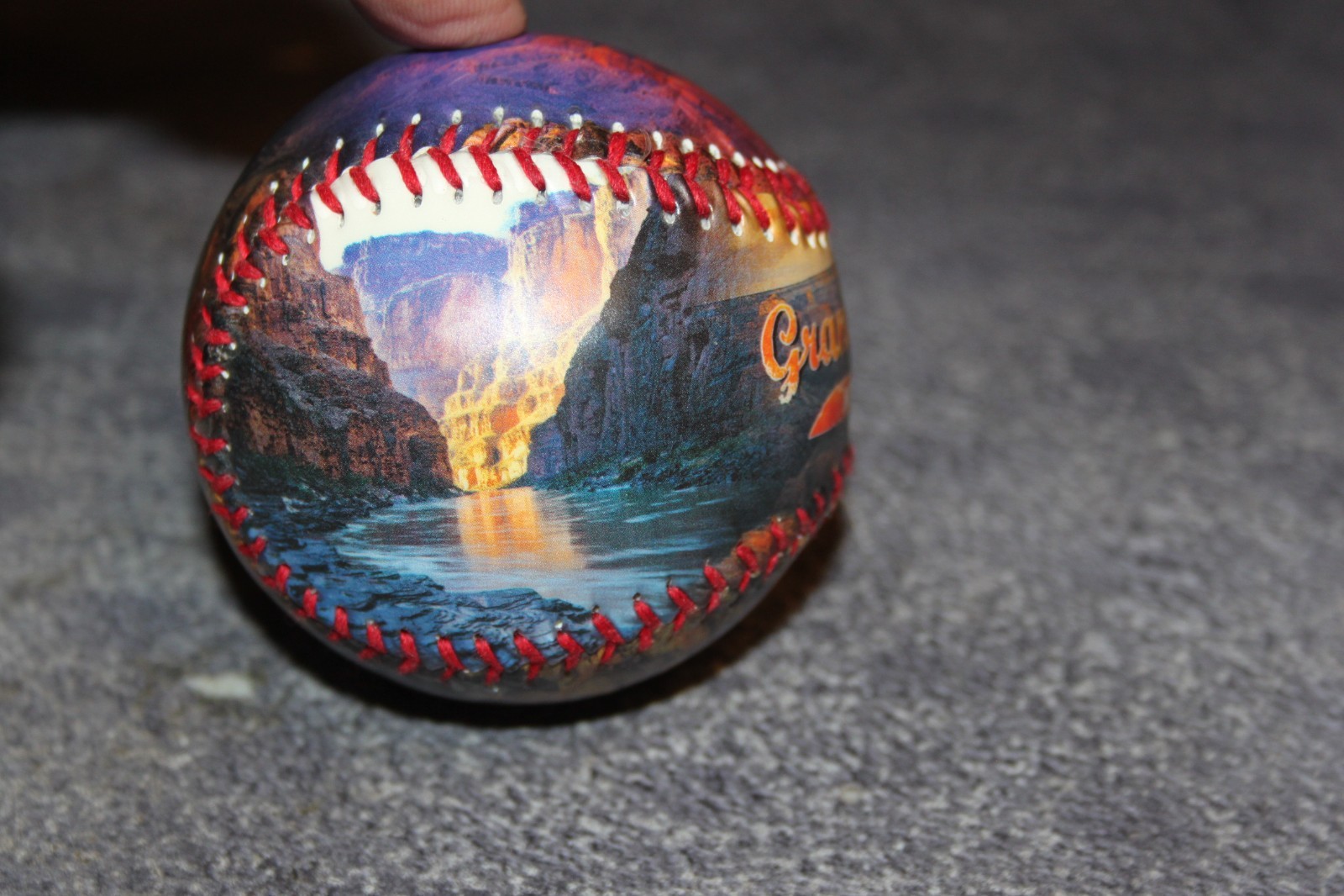 Grand Canyon National Park Souvenir Baseball with Clear Box Case