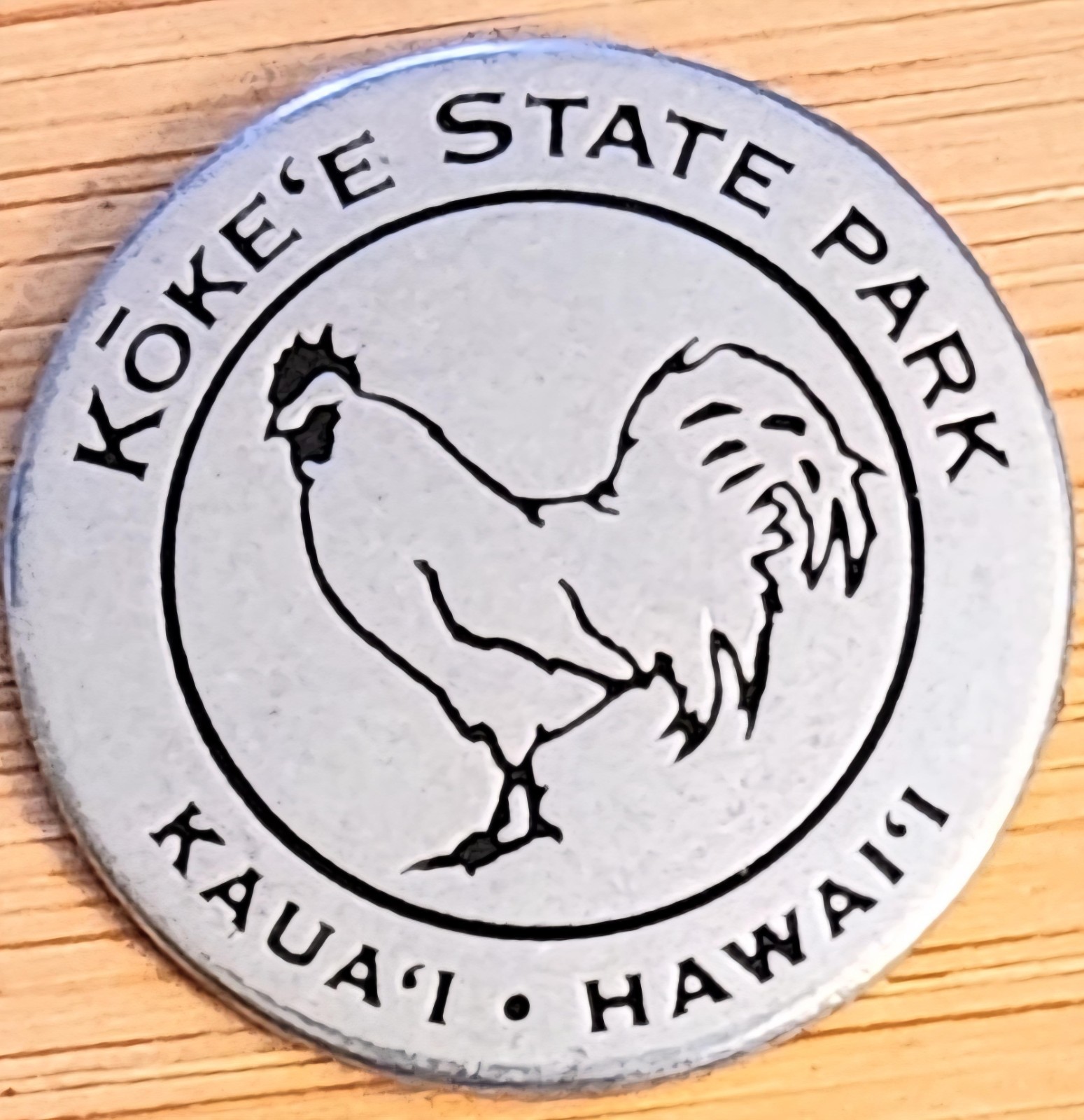 LAST ONE – WAIMEA CANYON & KOKE’E STATE PARKS TOKEN – HAWAII