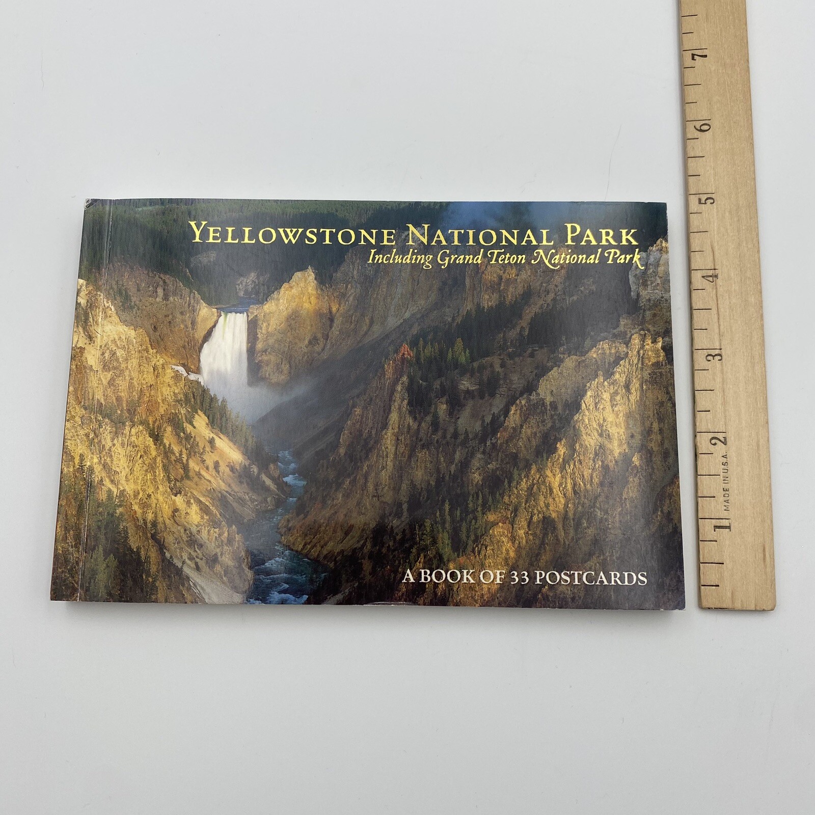 YellowStone National Park & Grand Teton National Park Book of 33 Postcards