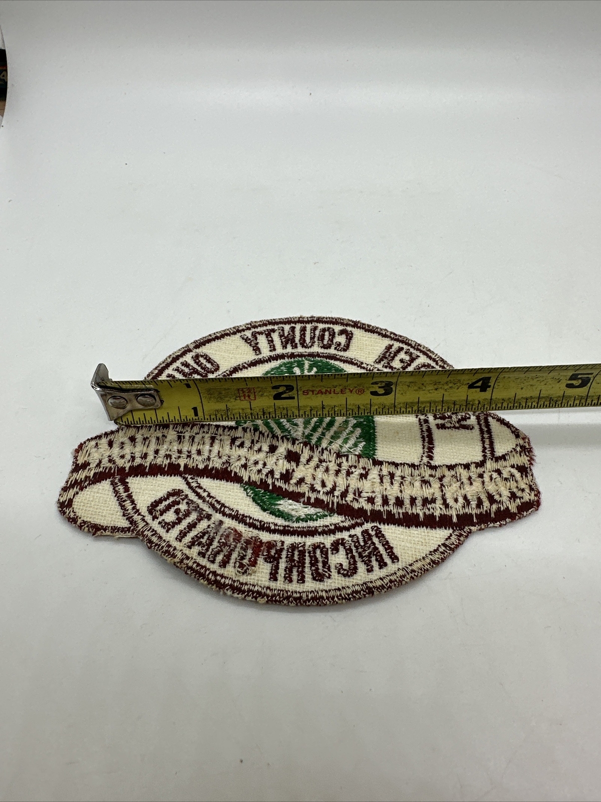 VINTAGE WARREN COUNTY OHIO CONSERVATION ASSOCIATION 4″ PATCH