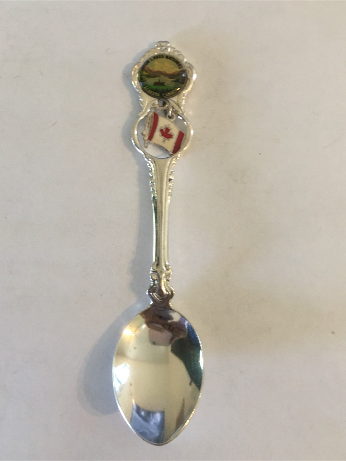 Waterton Lakes National Park Alberta Canada Vintage Souvenir Spoon Collectible
