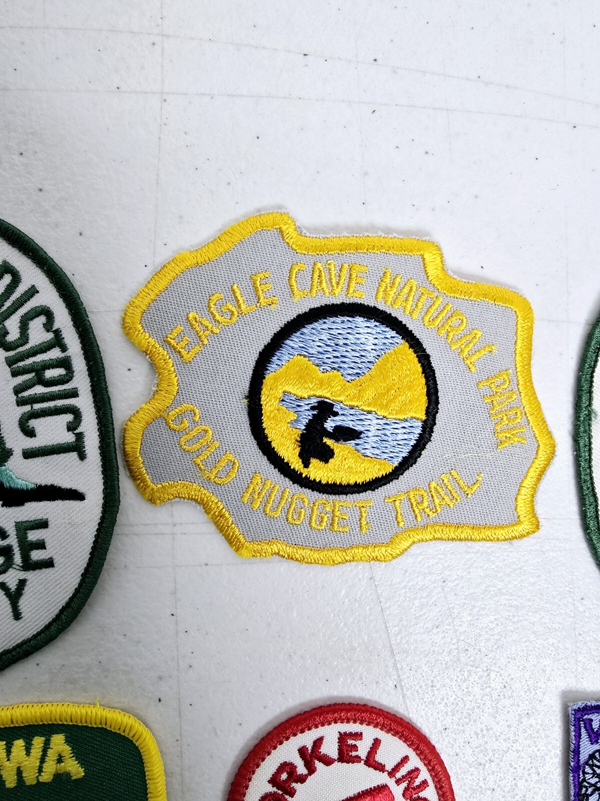 Lot of 6 Vintage Scout Patches: Snorkeling BSA, Forest Preserve Du Page County