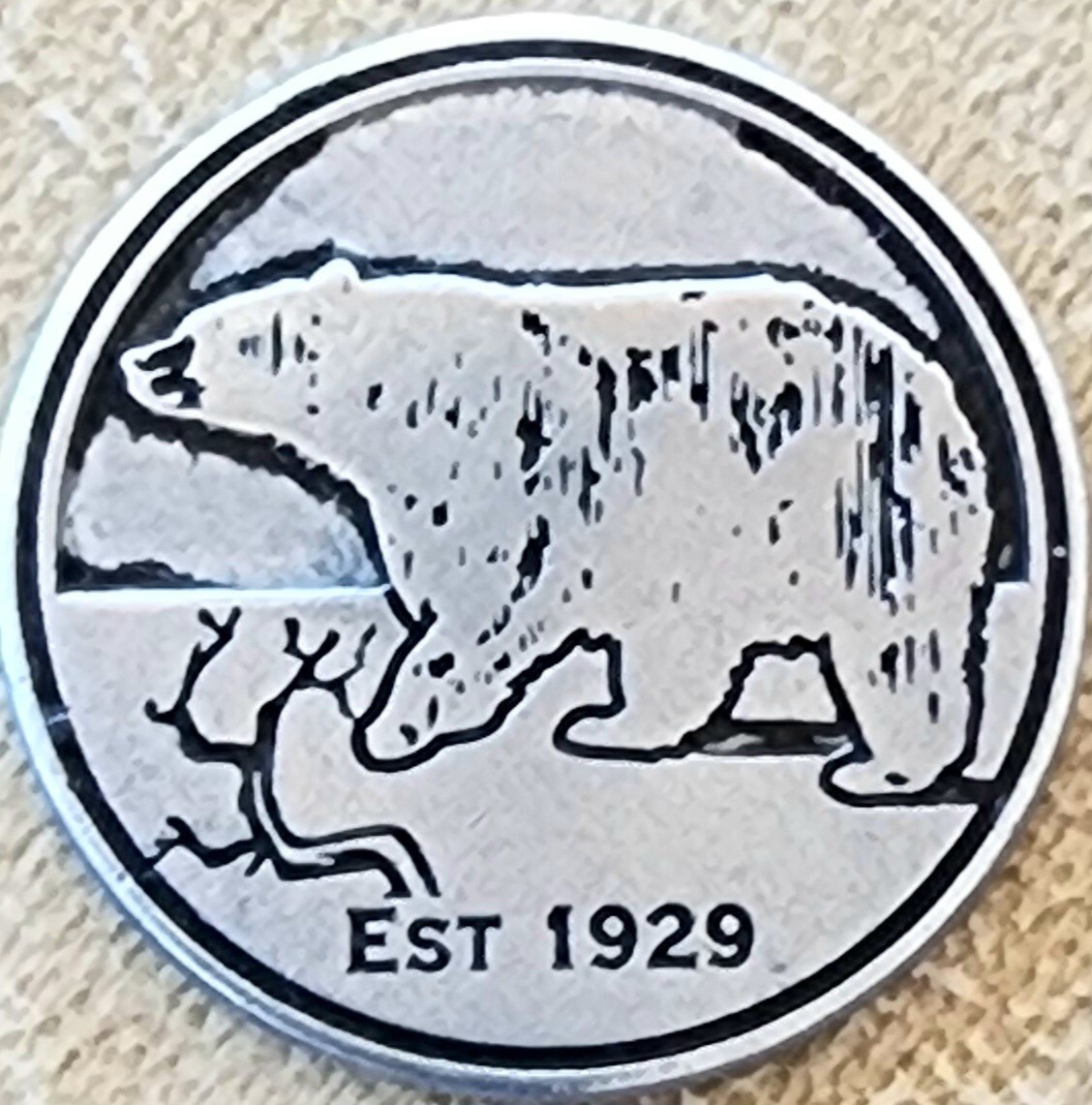 OLD DESIGN – GRAND TETON NATIONAL PARK – BEAR TOKEN – WYOMING