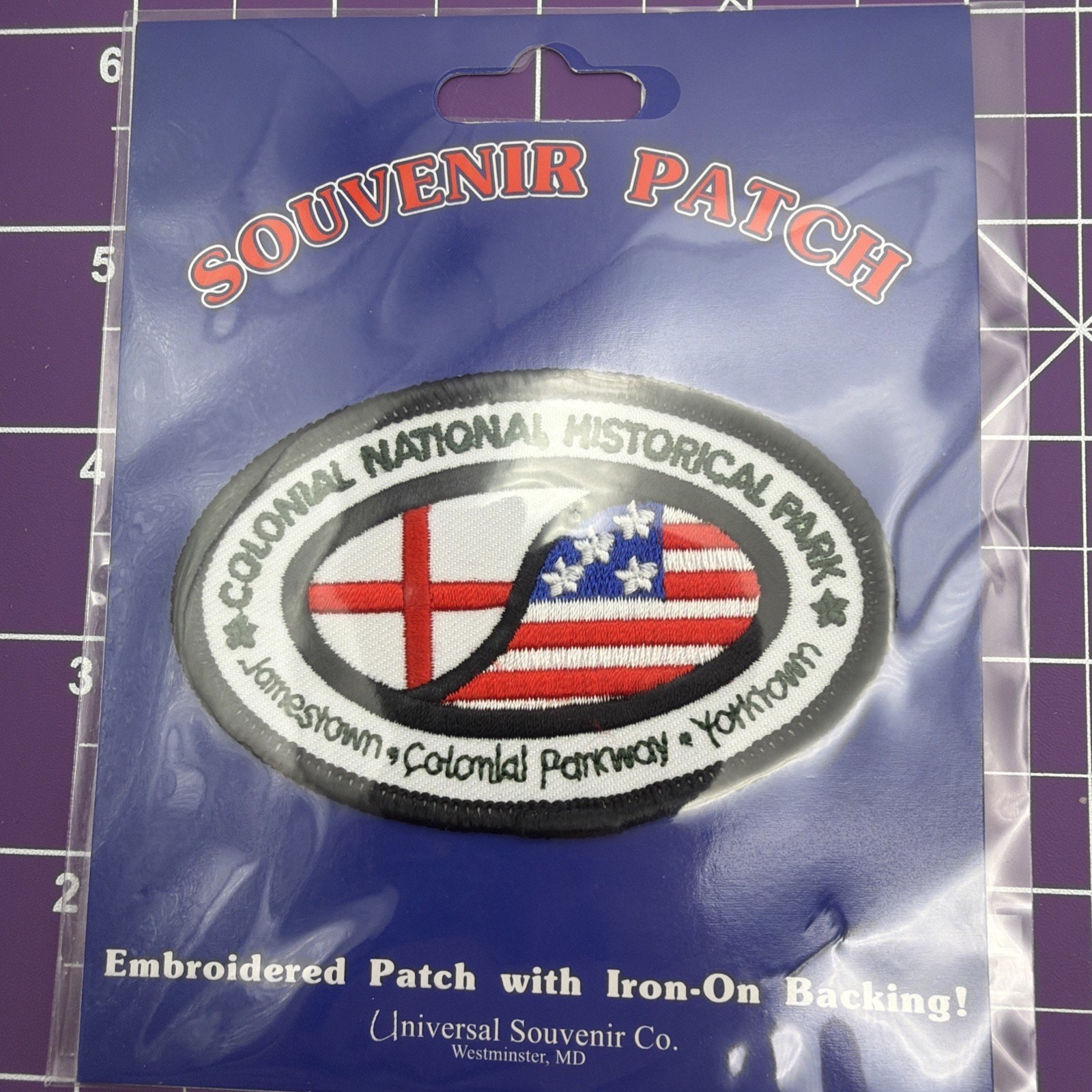 Colonial National Historical Park Embroidered Patch~Jamestown, Yorktown…