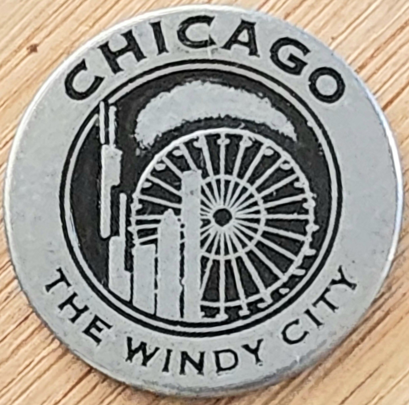RAREST OF THE RARE – CHICAGO – THE WINDY CITY – NATIONAL PARK TYPE TOKEN