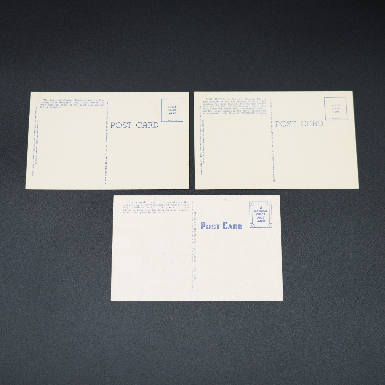 Vintage National Parks Lot Yosemite 1953 Brochure Carlsbad Caverns 12 Postcards