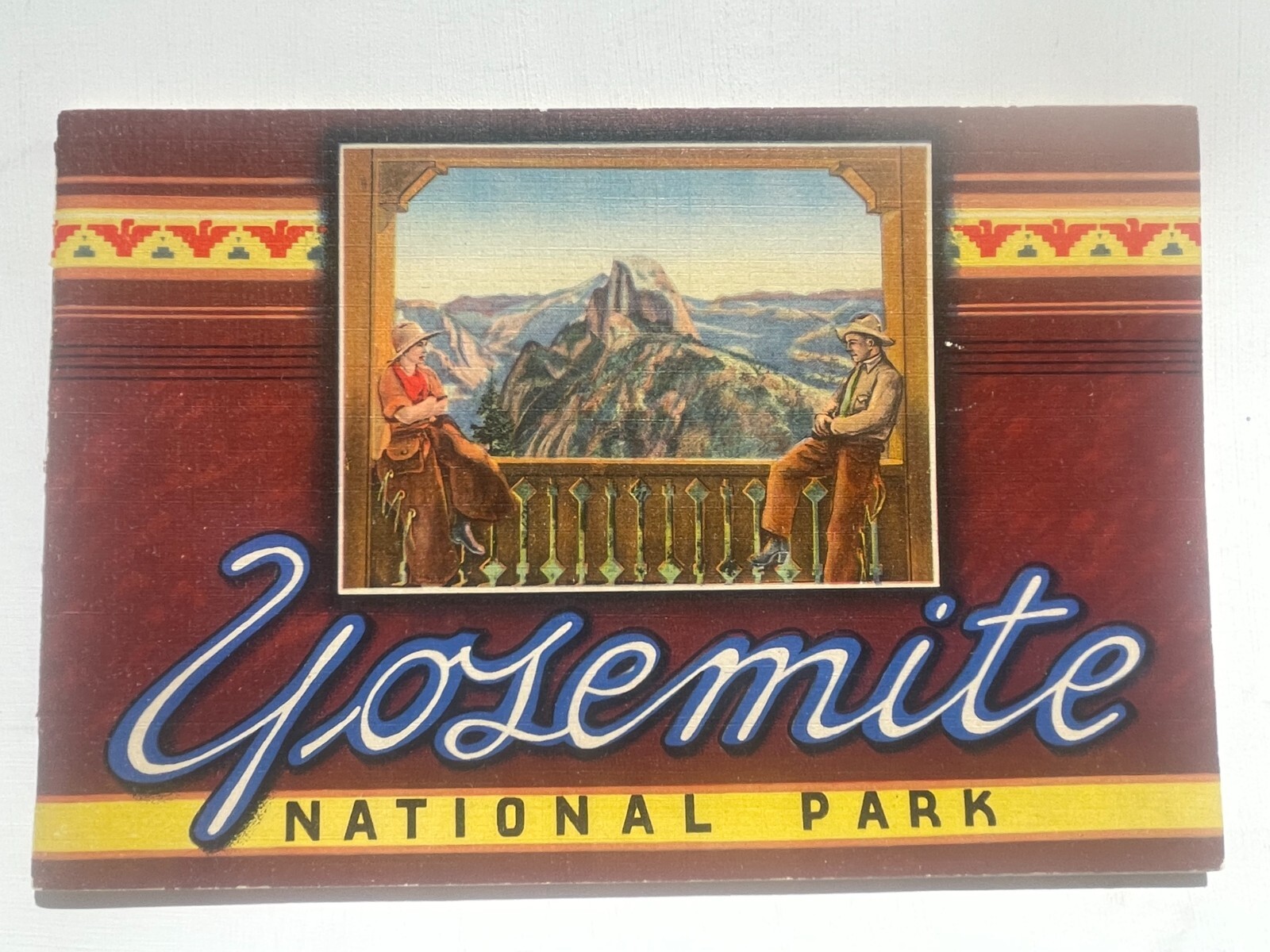 1930-40’s Yosemite National Park Picture Book w/ 32 Pictures