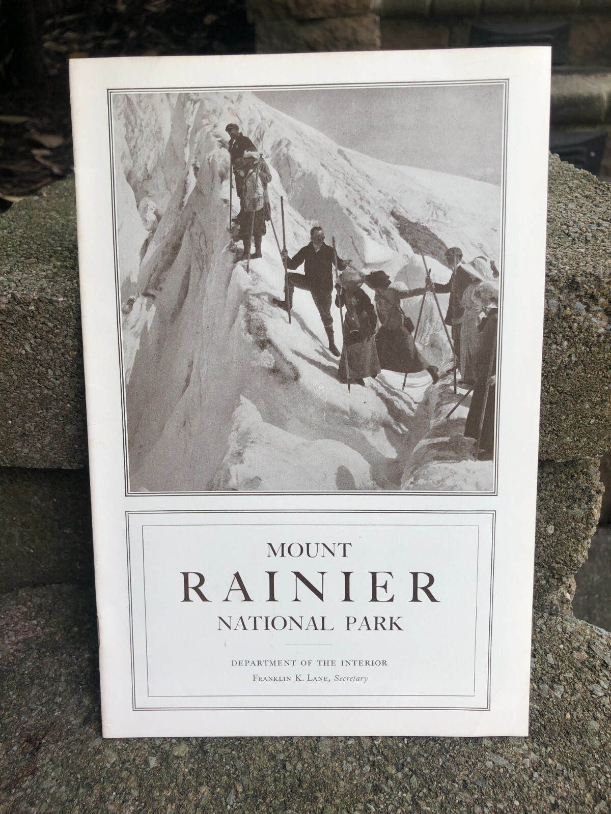 1930’s Mount Rainier National Park -US Dept. of Interior- Booklet