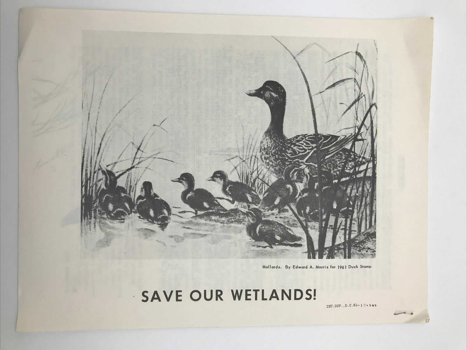 1961 NATIONAL WILDLIFE REFUGES NORTH CENTRAL REGION 3 Sport Fisheries & Wildlife