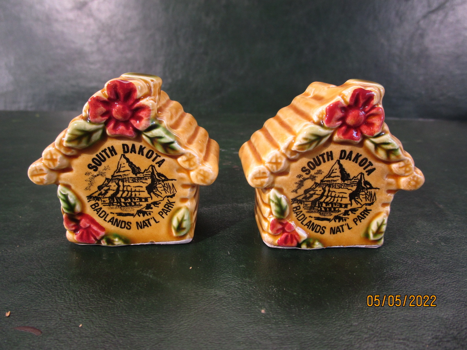 Vintage Badland’s National Park Salt and Pepper Shakers